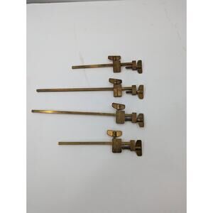 Set of 4 Brass butterfly logo Japan Traditional Bar Clamps Various Sizes